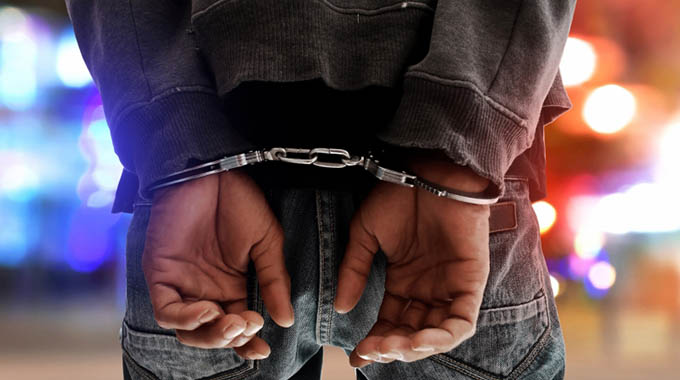 Police pursued the suspects and apprehended them about two kilometres away from the crime scene, along the same road