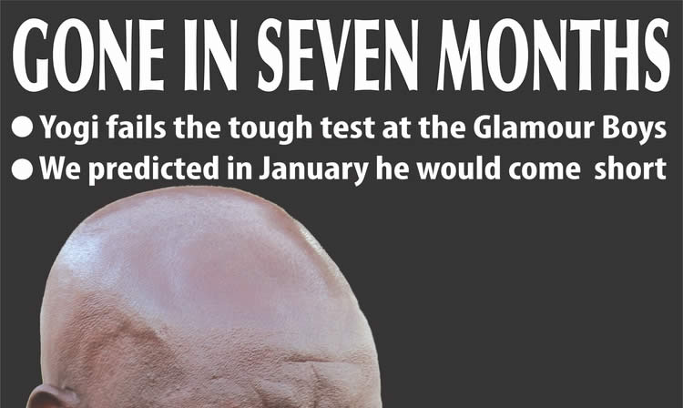GONE IN SEVEN MONTHS
