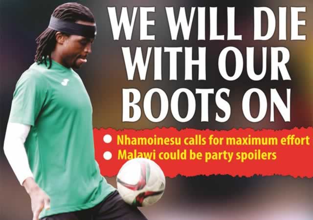 WE WILL DIE WITH OUR BOOTS ON