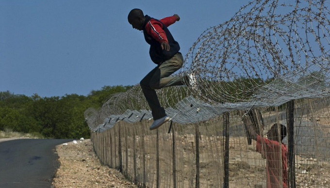 9 DRC border jumpers nabbed