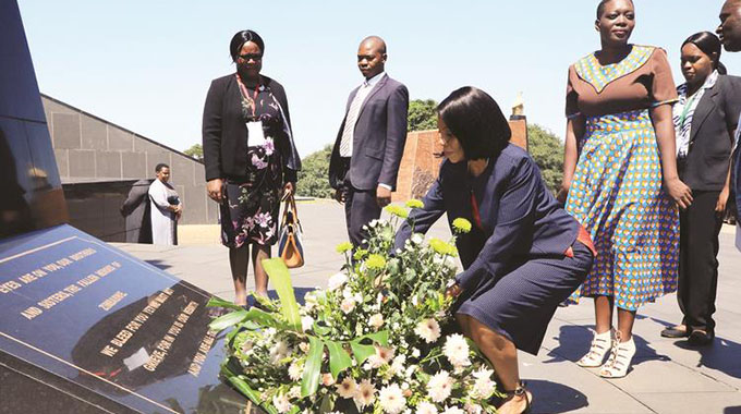 Mrs Masisi charmed