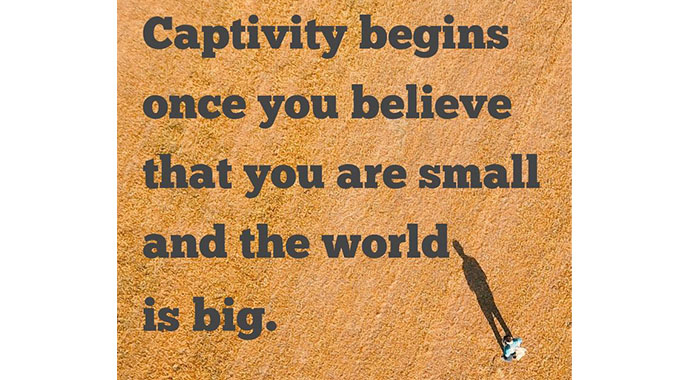 Fear, poverty as forms of captivity