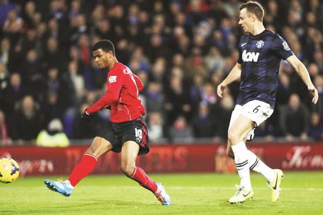 Fraser Campbell scored for Cardiff City to make it 1-1