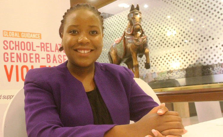 Child President Tinaye Mbavari