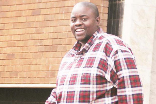 Businessman Wicknell Chivayo leaves the Harare Magistrates’ Courts a happy man yesterday following the conviction of a man who broke into his Ballantyne home. - (Picture by Shelton Muchena)