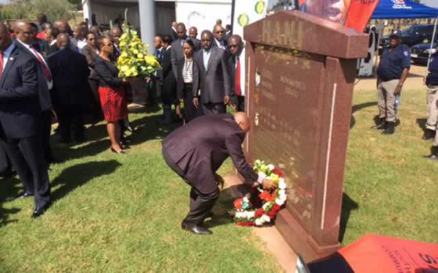 Chris Hani’s grave now a heritage site