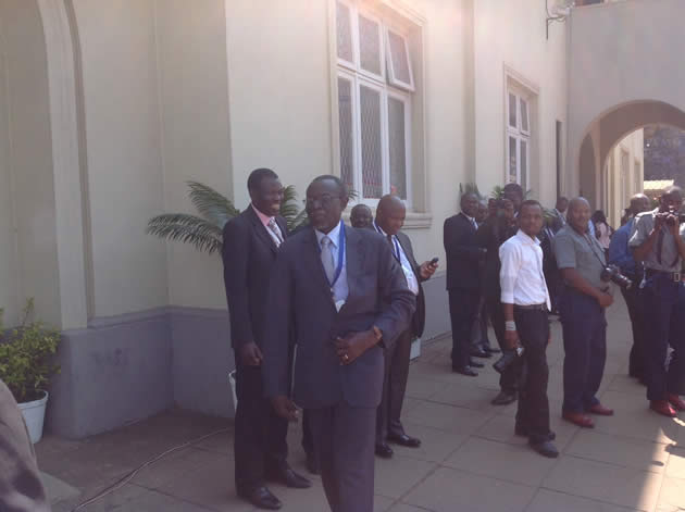 Cde Midzi arrives