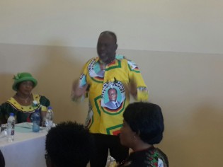 Manicaland Provincial Chairperson, Cde Mvundura