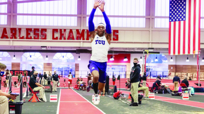 Mapaya leaps to Big 12 gold medal