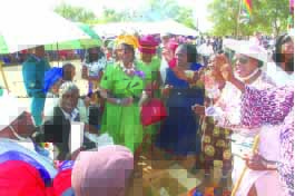Multitudes celebrated the installation of Chief Muusha. His area had been under the reign of an acting chief for 10 years
