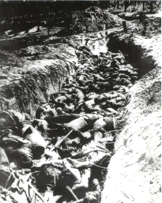 The remains of those killed at Chimoio were buried in 20 mass graves