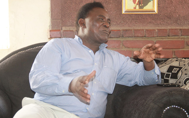 Chiundura Moyo expressing a point