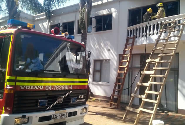 Fire guts Chiyangwa Borrowdale mansion • Inferno leaves tycoon injured • Bedroom, rooms extensively damaged