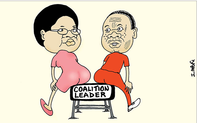 Coalition hits troubled waters