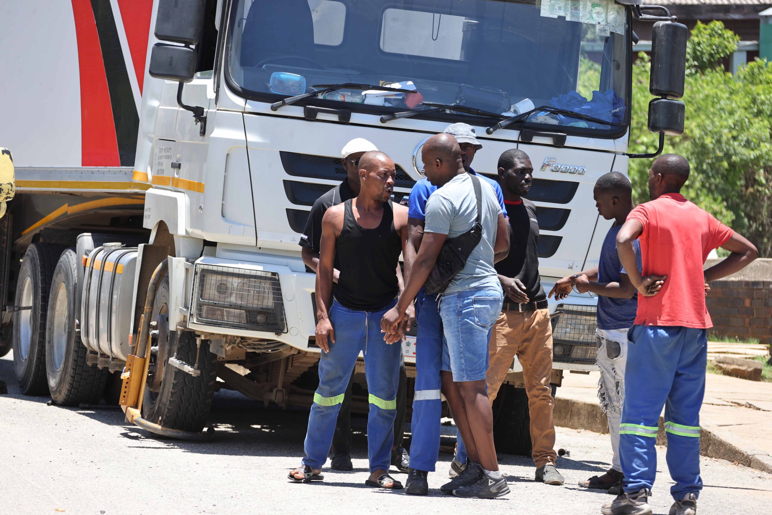 CONFRONTATION OVER CITY PARKING . . .