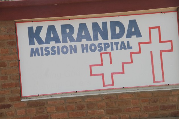 The Siamese twins were born at Karanda Mission Hospital.