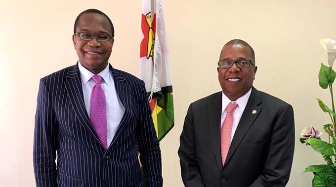Mthuli meets US ambassador