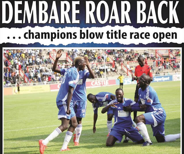 DeMbare throw title race wide open