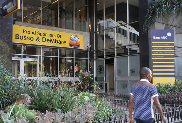 SMART PARTNERSHIP . . . BancABC proudly fly their Highlanders and Dynamos, colours at one of their branches in the capital, a bond that the Glamour Boys say has helped transform them into serial champions in the domestic Premiership
