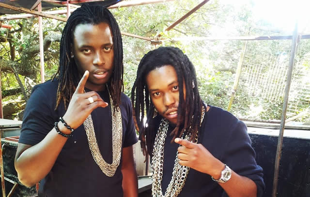 DJs Ash Stylez (left) and Nivek