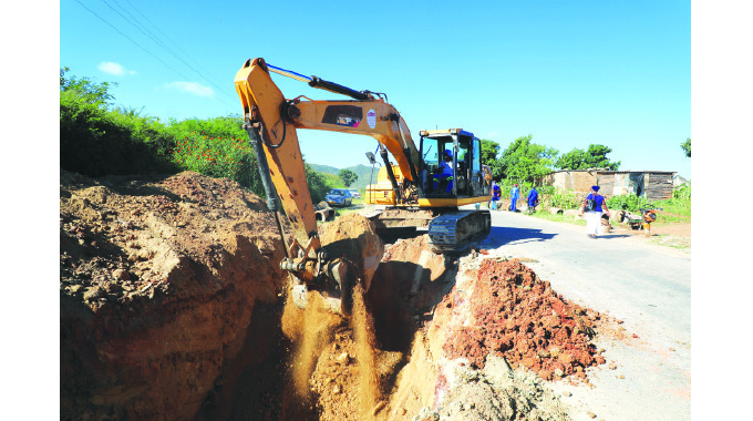 Dangamvura Water Project stalls