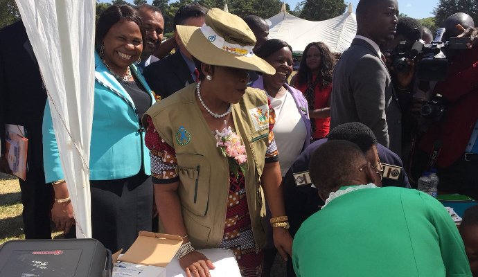 First Lady launches HPV vaccination programme
