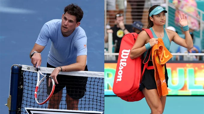 Thiem, Raducanu headline Aussie Open qualifying field