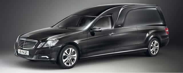 Go away in style in the E-Class hearse
