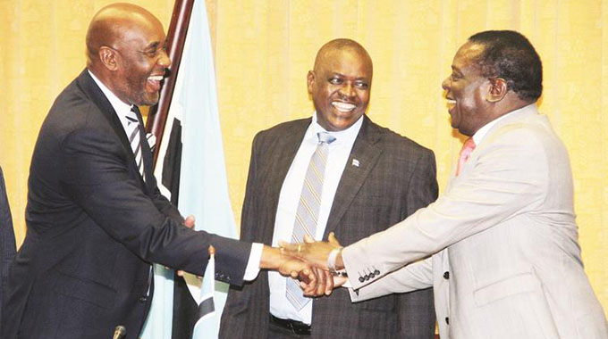 UPDATED: Masisi pledges to strengthen ties