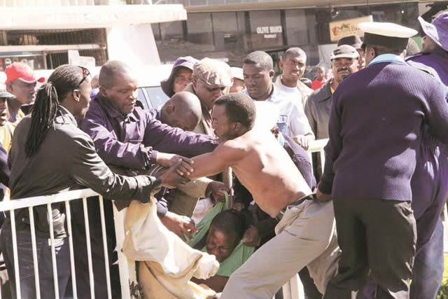 Harare vendors in suicidal wager