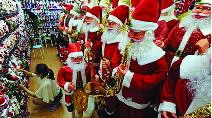 The Chinese town where it is always Christmas