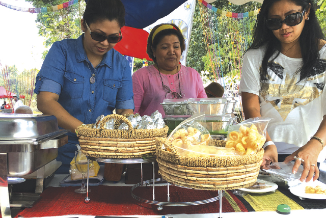 Filipino community serving variety of Filipino cuisine