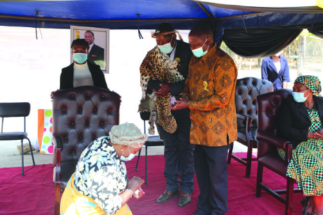 First Lady bemoans deforestation, veld fires