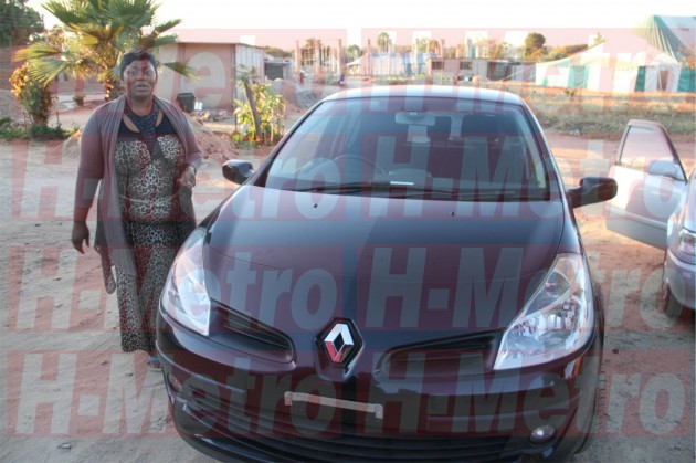 Fortune Mapako and her new ride