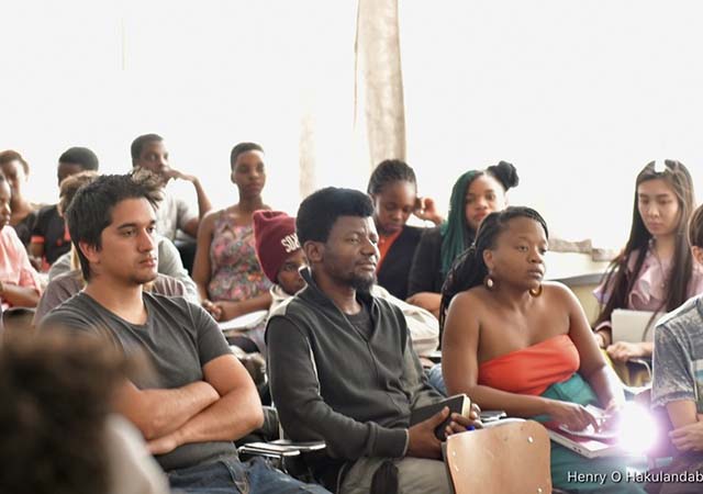 Audience during a recently held Harare Conversation on the Afro-Imaginaries