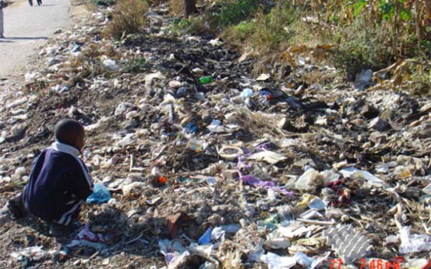 Uncollected solid waste is a key contributor to flooding in towns and cities, and to air and water pollution