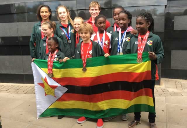 Zim gymnasts bring gold