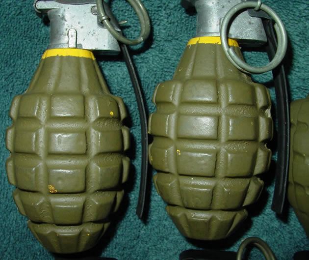 Playground dispute settled with grenade