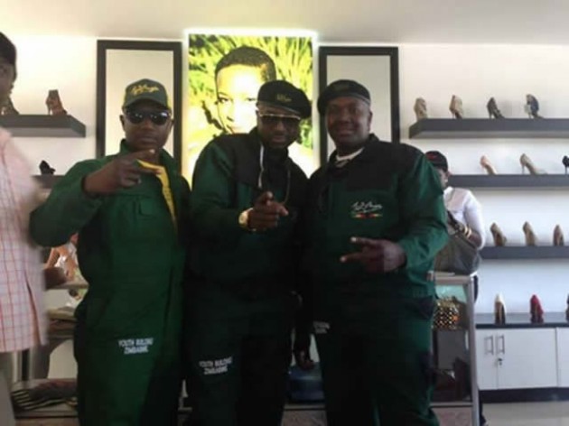 James Pande (above left), Elikem Kumordzi and Herbert Huruba