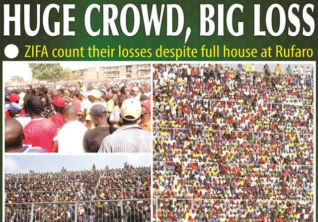 Huge crowd, big loss