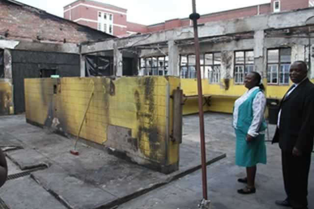 Fire guts Harare Hospital kitchen