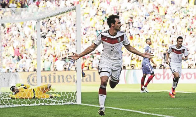 Germany into semis