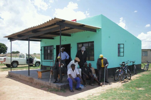People wait to cast their votes at Tongogara, Zvimba South (Pic-Percy Musiiwa)