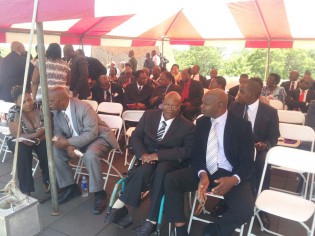 Some of the members of the Dube family present here at National Heroes Acre.