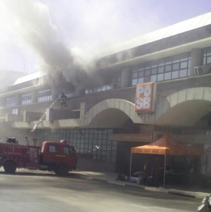 Updated: Scare as Masvingo building catches fire
