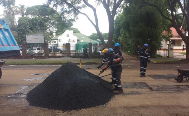  The rodiology centre has engaged a private company to rehabilitate the road
