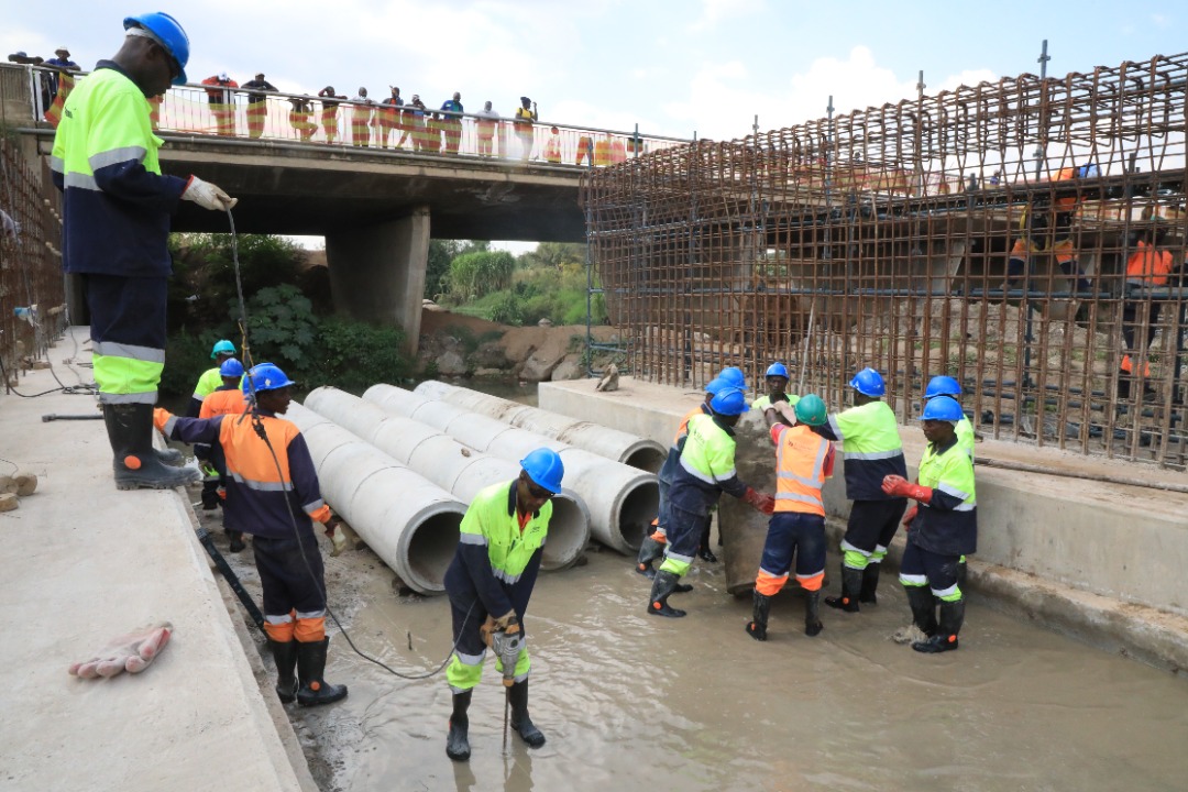Massive transformation at Mbudzi Interchange