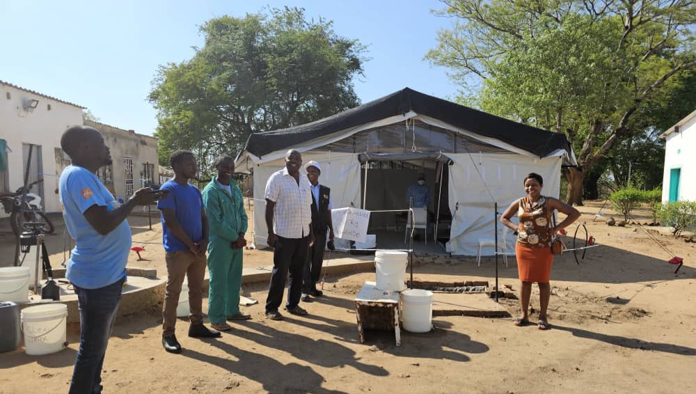 Cholera treatment centre set up in Mbire