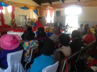 Part of the group of women from different parts of the country who attended the Mother’s Union (“Ruwadzano”) meeting in the build-up to the November 9 celebrations.