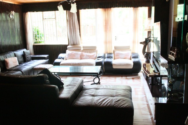 One of the lounge at Gumbura's masion
